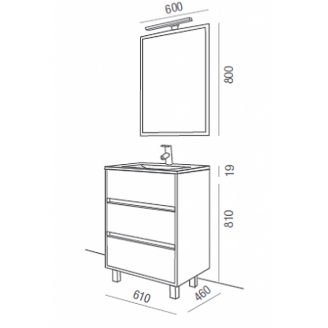 Mueble Arenas Medidas