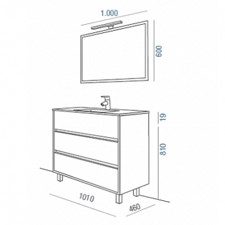 Mueble Arenas Medidas